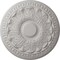 Ekena Millwork Colton Ceiling Medallion (Fits Canopies up to 4 3/4"), 15 3/4"OD x 1 1/2"P, Ultra Pure White CM15CNUWF - alternate 1